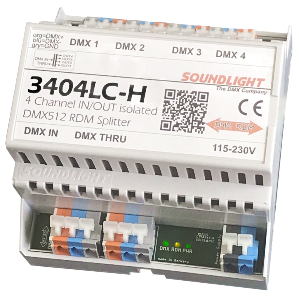 [DMX Splitter 3404LC-H]